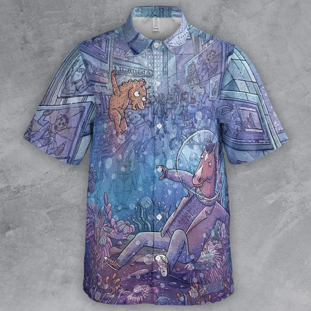 Bojack Horseman Button Down Shirt - 2