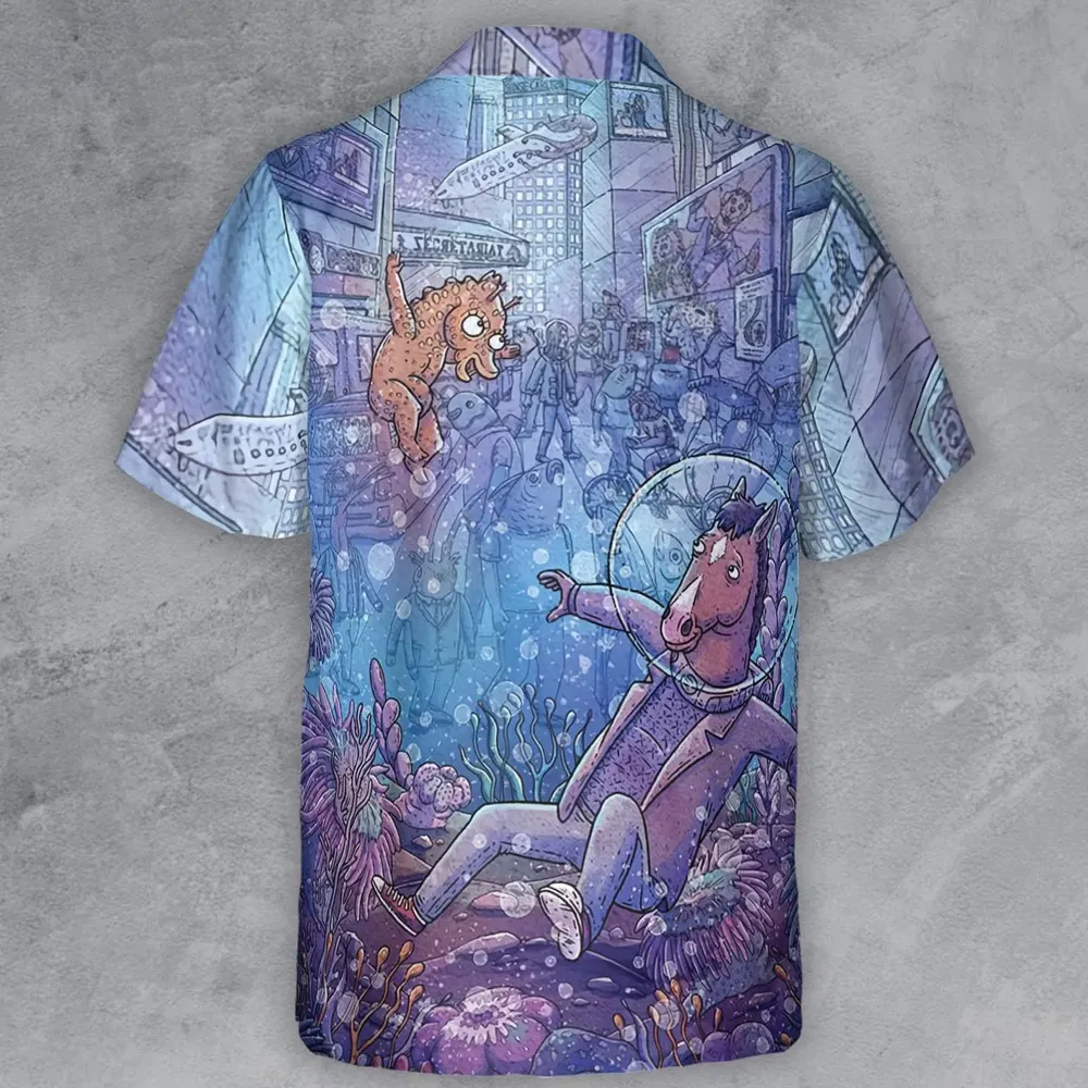 Bojack Horseman Button Down Shirt - 3