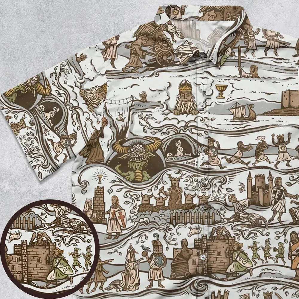The Tapestry Journey Monty Python Button Down Shirt - 1