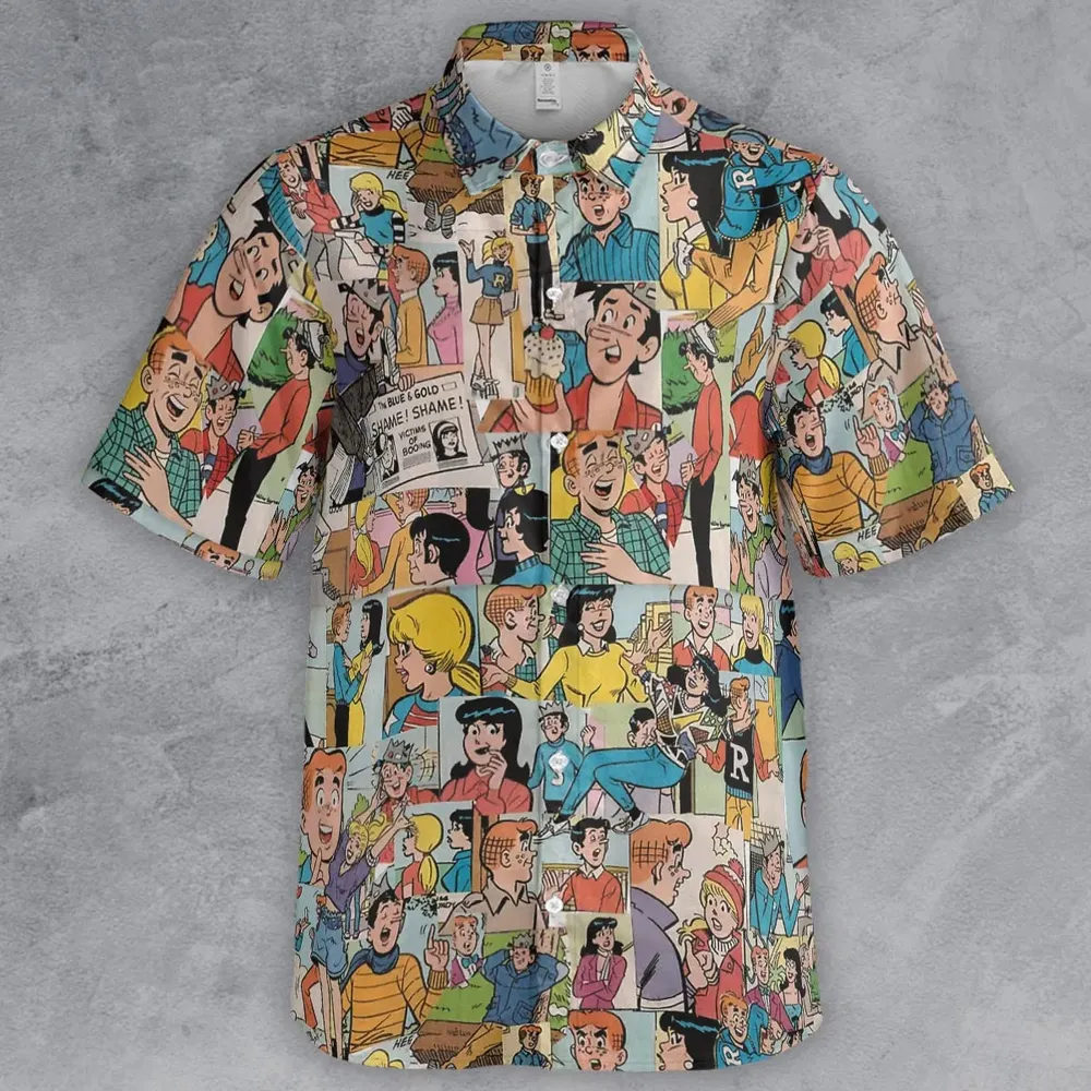 Archie Comics Characters Button Down Shirt - 2