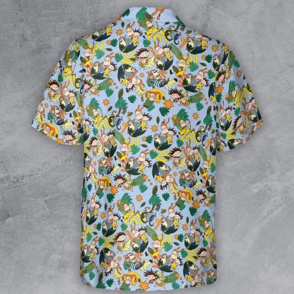 The Wild Thornberrys Characters Button Down Shirt - 3