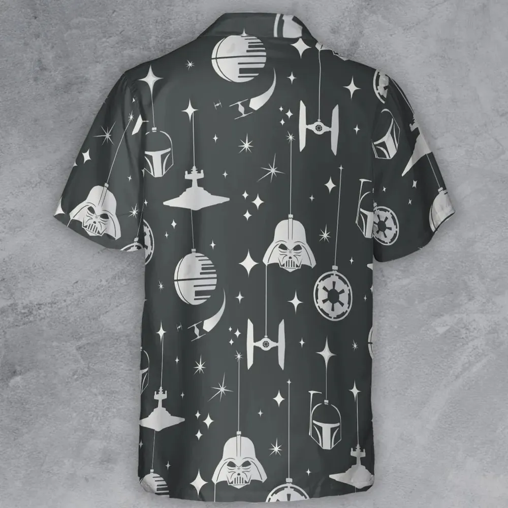 Dark Side Holiday Star Wars Button Down Shirt - 3