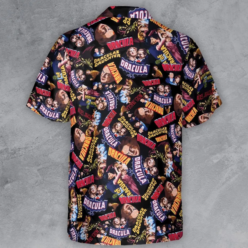 Classic Horror Films Button Down Shirt - 3