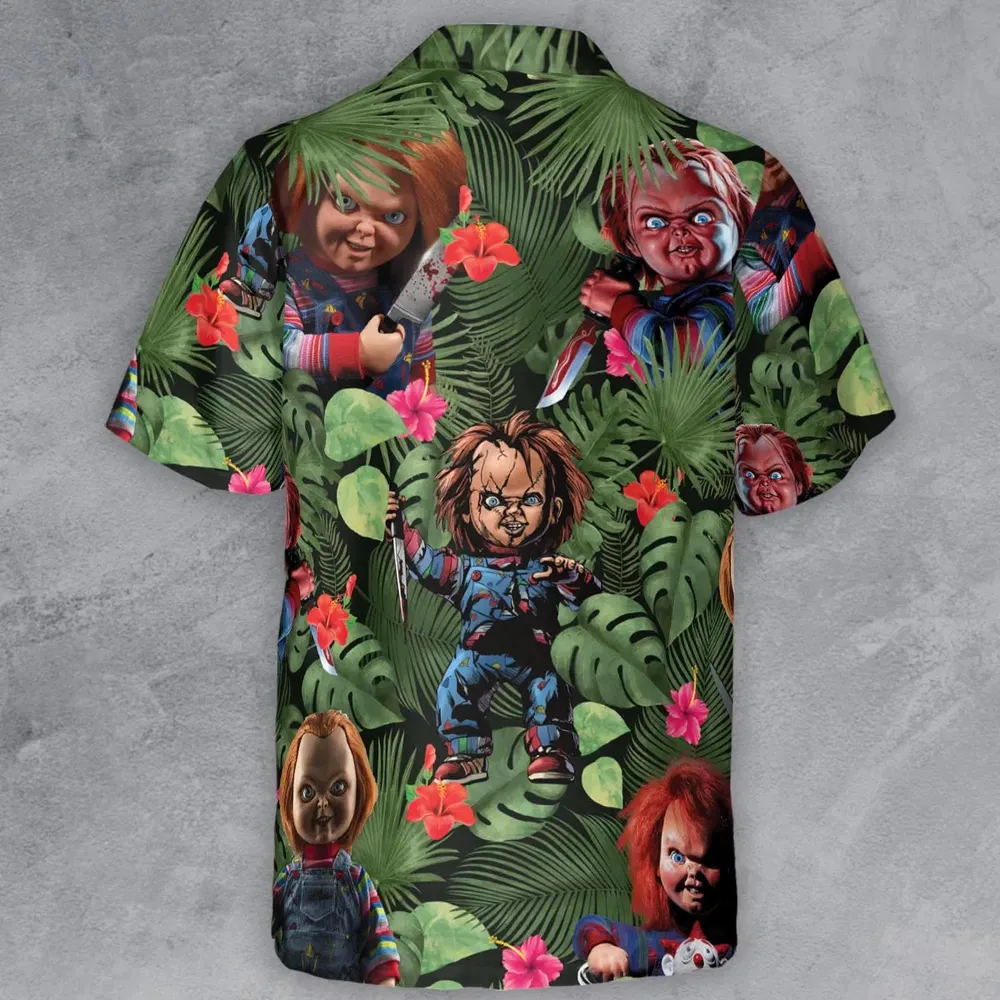 Chucky Just Wanna Have Fun Button Down Shirt - 3