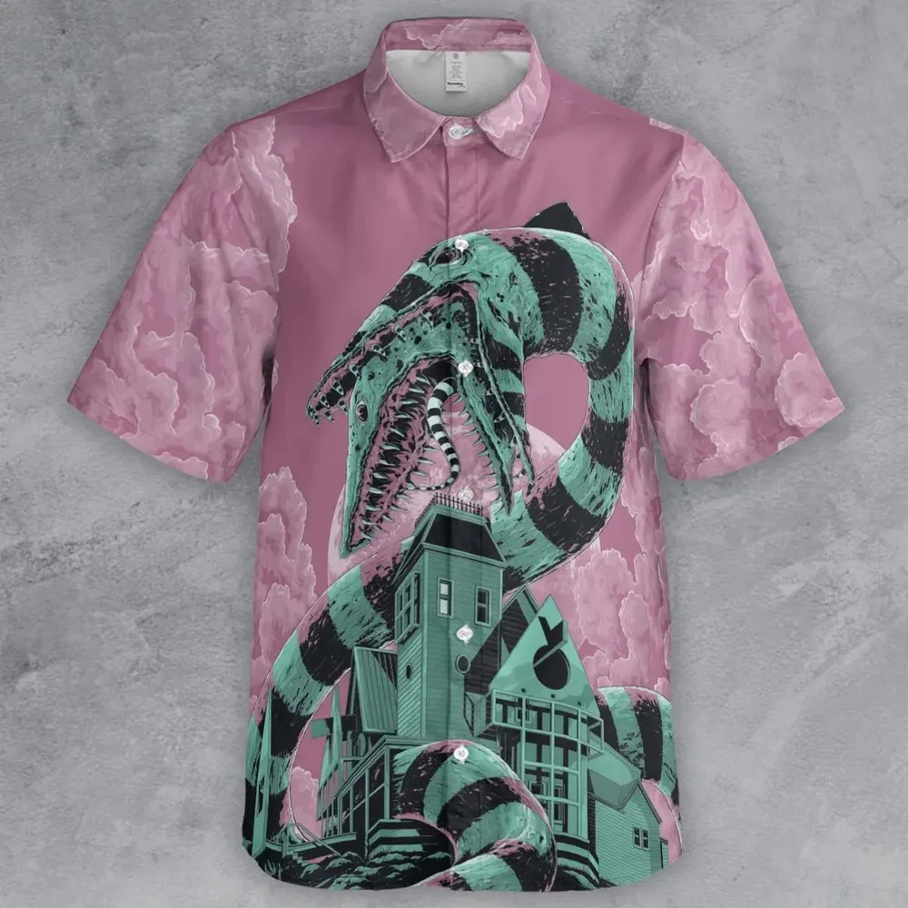 Beetlejuice Button Down Shirt - 2