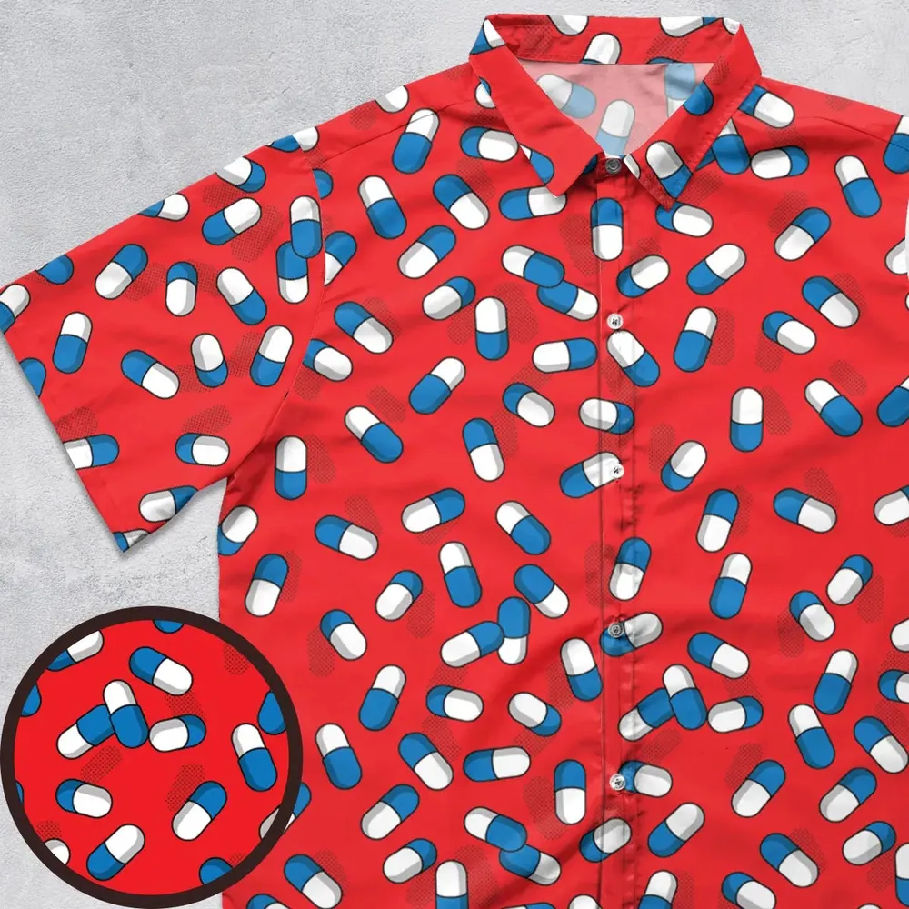 The Capsules Akira Pattern Button Down Shirt - 1