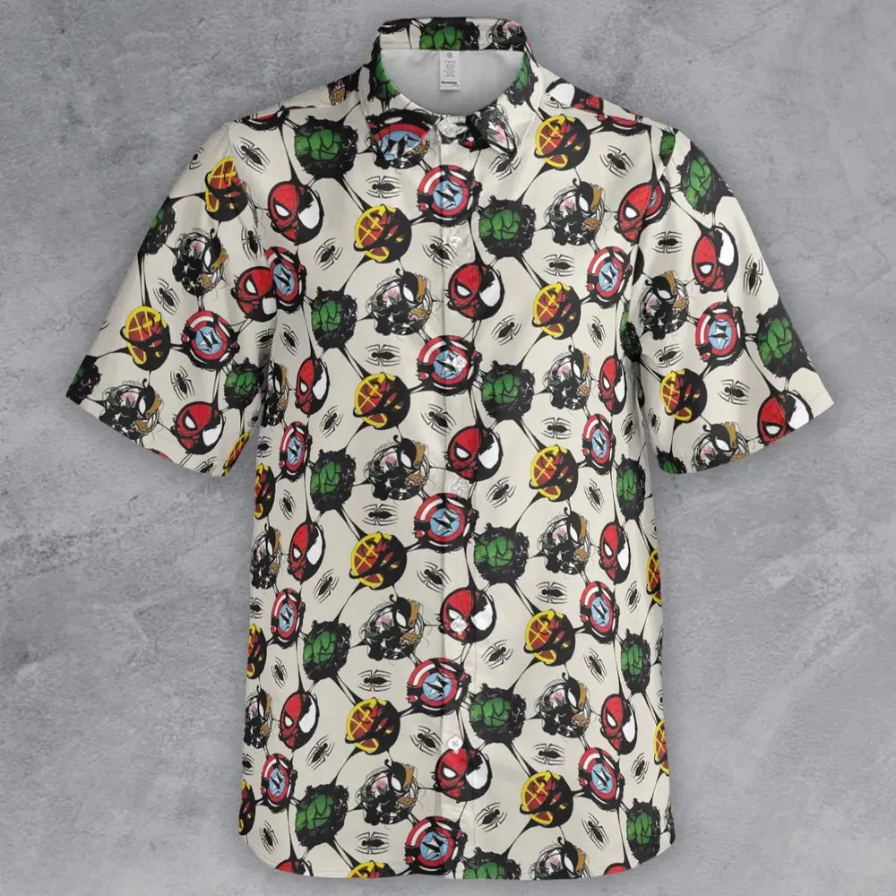 Teenage Mutant Ninja Turtles Pattern Button Down Shirt - 2