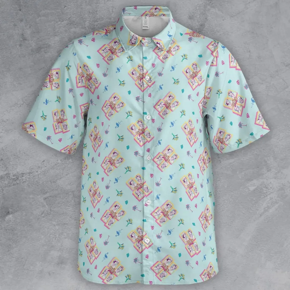 Golden Girls Patterned Button Down Shirt - 2