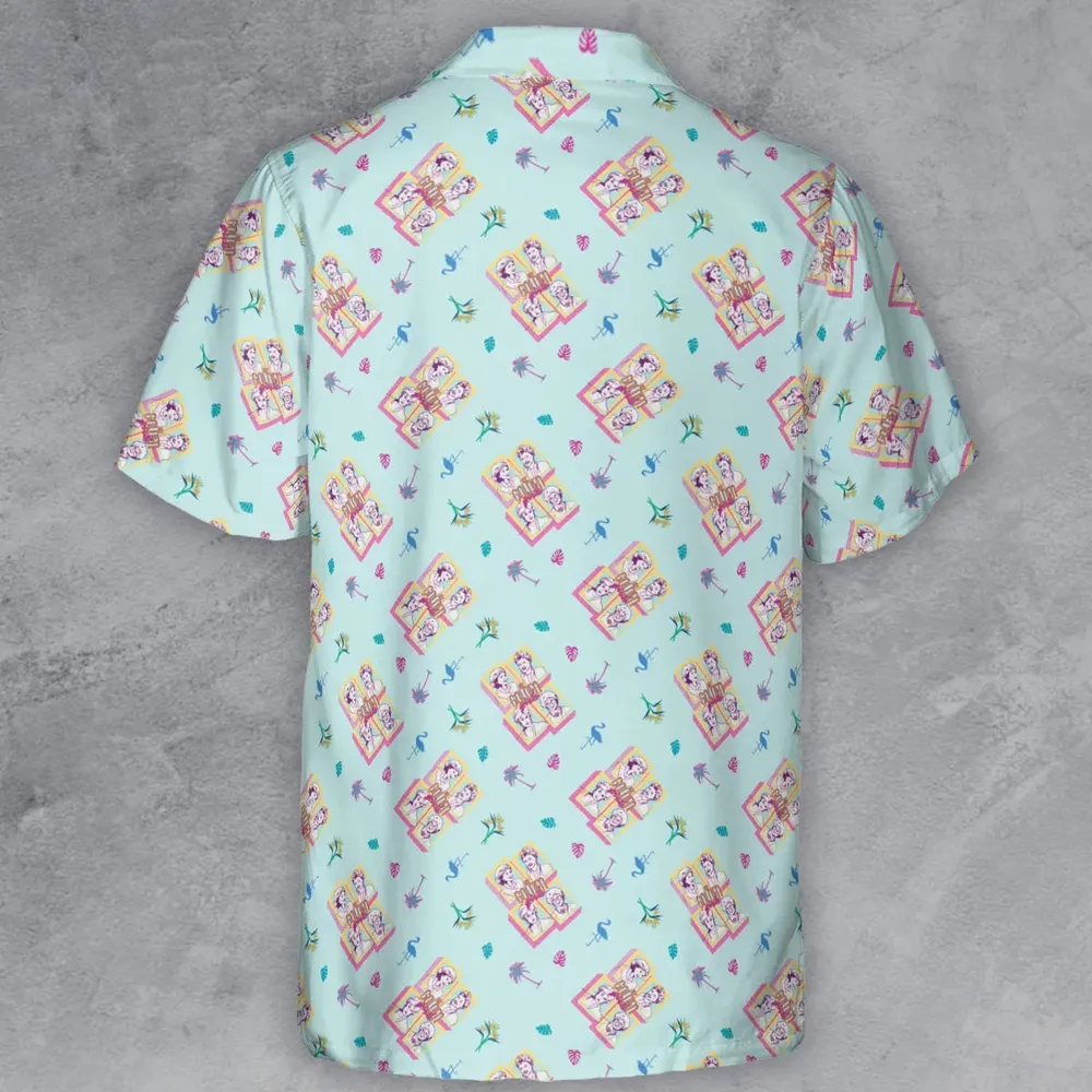 Golden Girls Patterned Button Down Shirt - 3