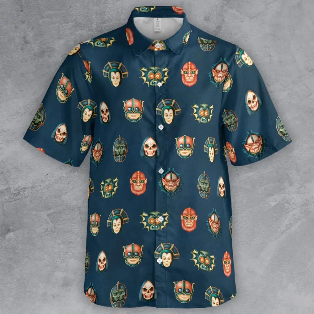 Villains He-man Masters Of The Universe Button Down Shirt - 2