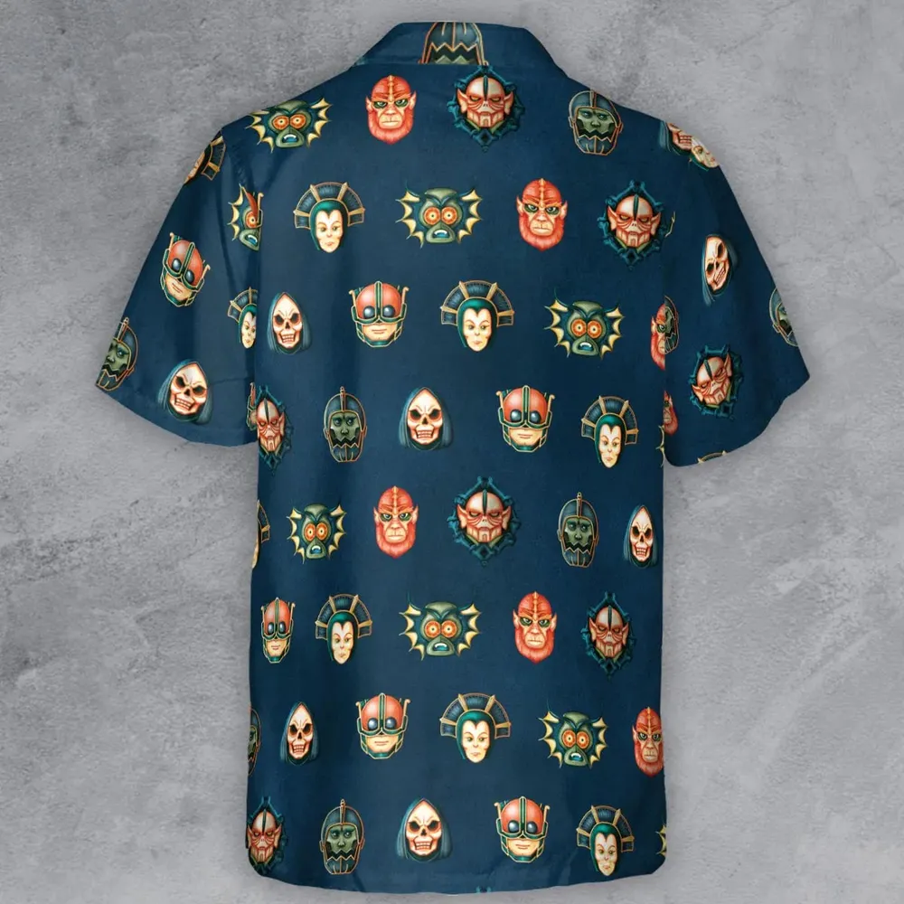 Villains He-man Masters Of The Universe Button Down Shirt - 3