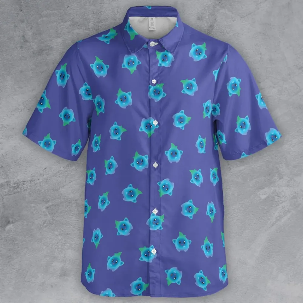 Lumalee Super Mario Movie Pattern Button Down Shirt - 2