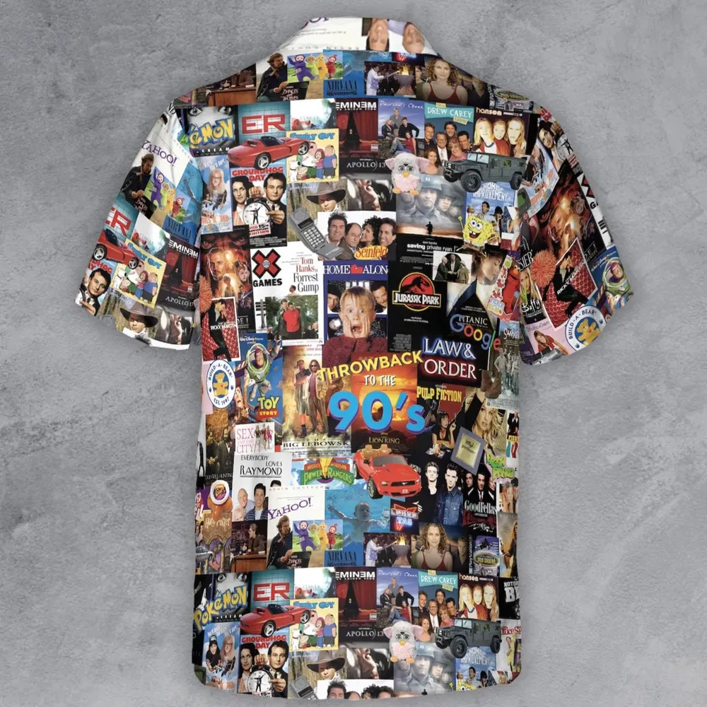 Throwback 90s Button Down Shirt - 3