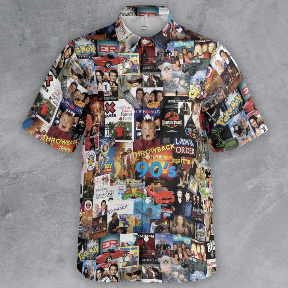Throwback 90s Button Down Shirt - 2