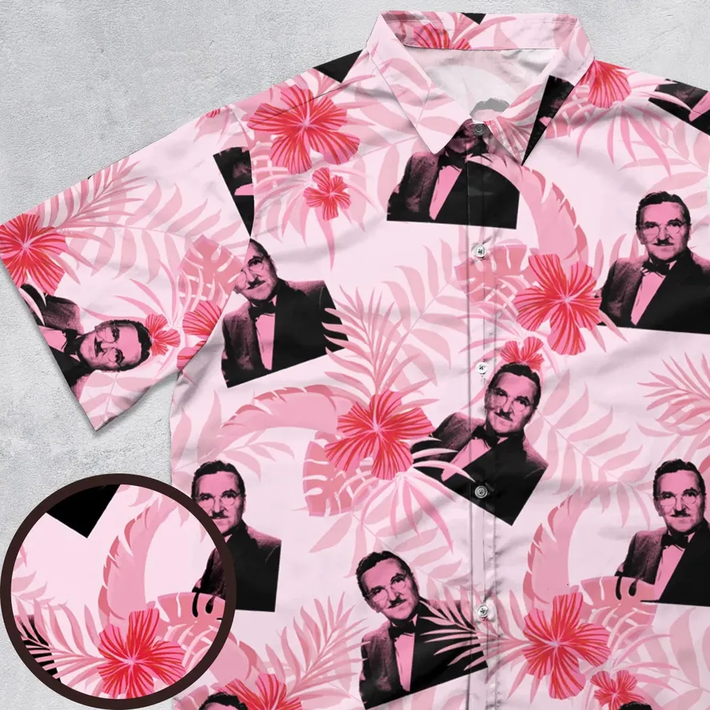 The Andy Griffith Show Pink Pattern Button Down Shirt - 1