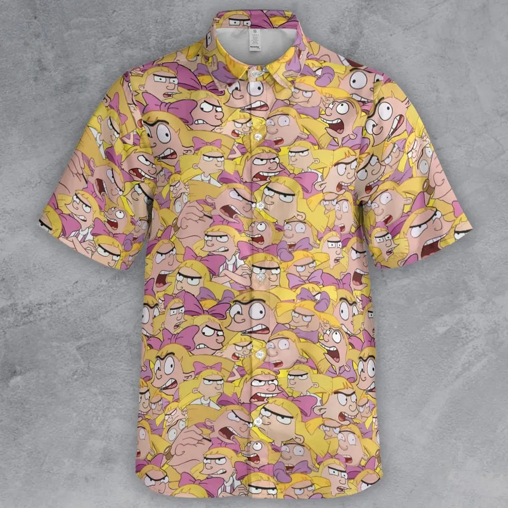 Helga G. Pataki Hey Arnold Button Down Shirt - 2