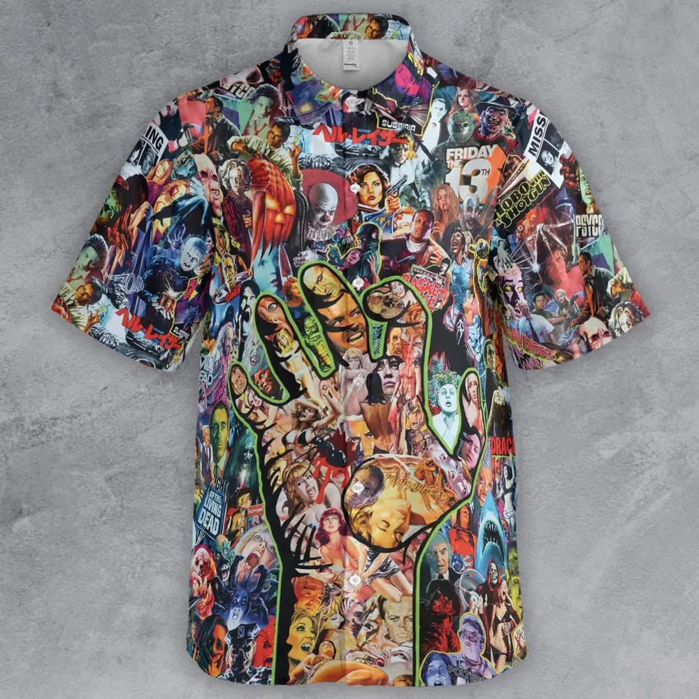 Horror My Love Button Down Shirt - 2