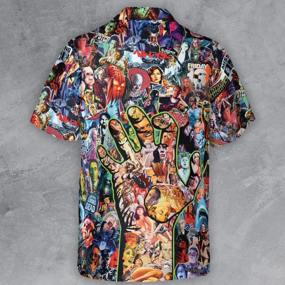 Horror My Love Button Down Shirt - 3