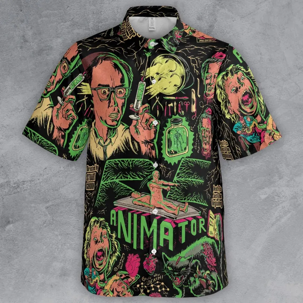 Herbert West–Reanimator Button Down Shirt - 2