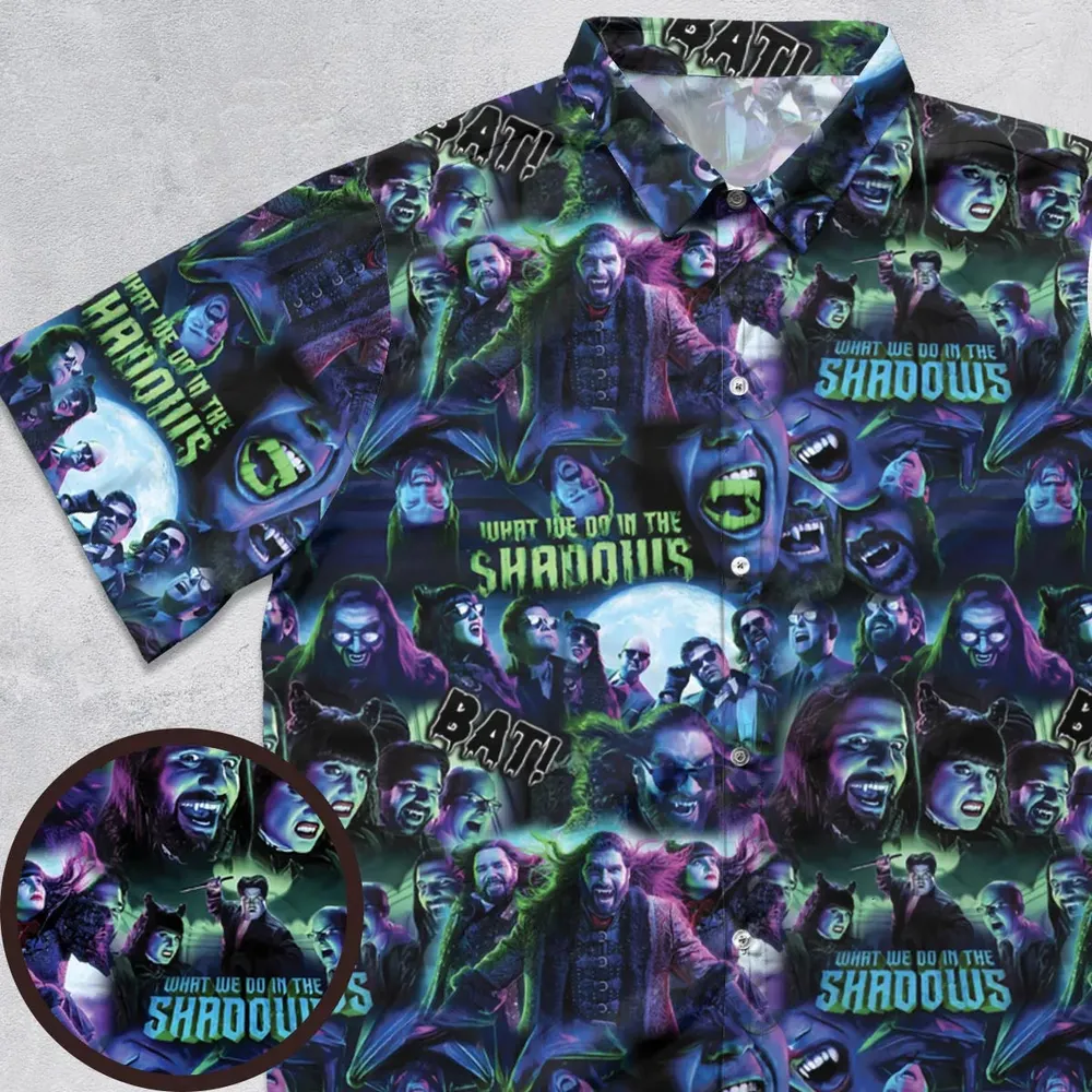 What We Do in the Shadows Button Down Shirt - 1