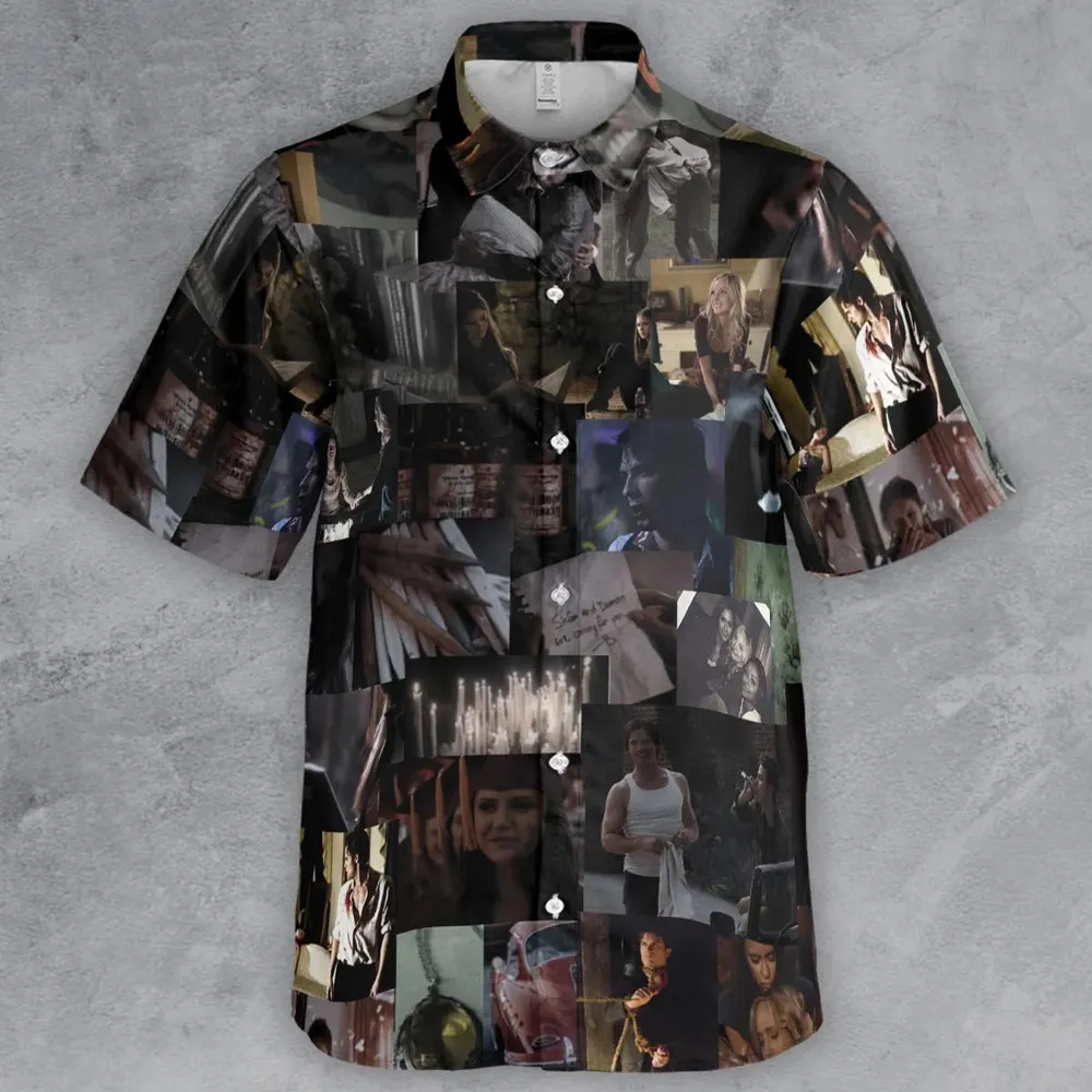 Memorable Vampire Moments The Vampire Diary Button Down Shirt - 2