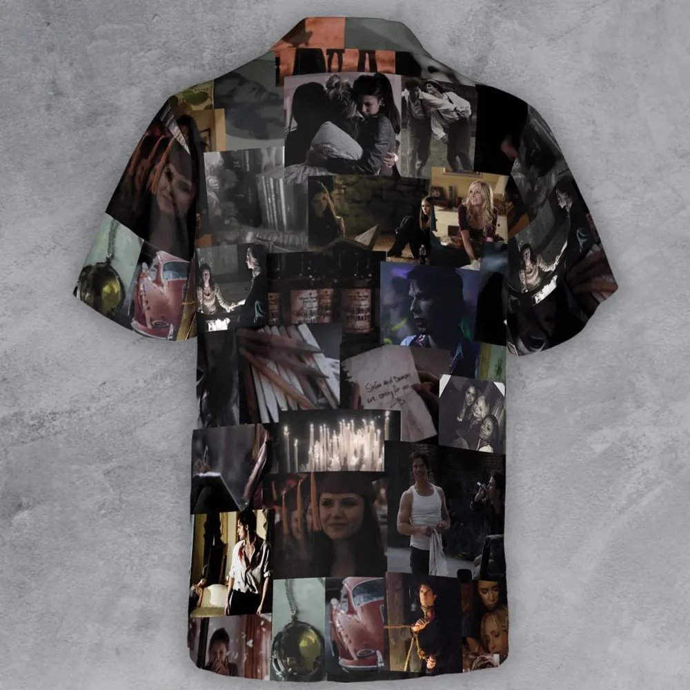 Memorable Vampire Moments The Vampire Diary Button Down Shirt - 3