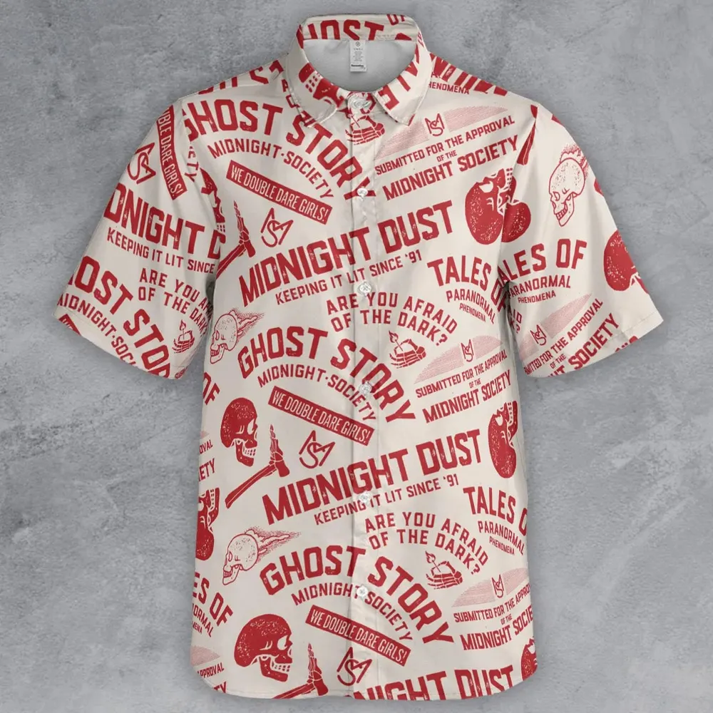 Midnight Dust Are You Afraid Of Dark Button Down Shirt - 2