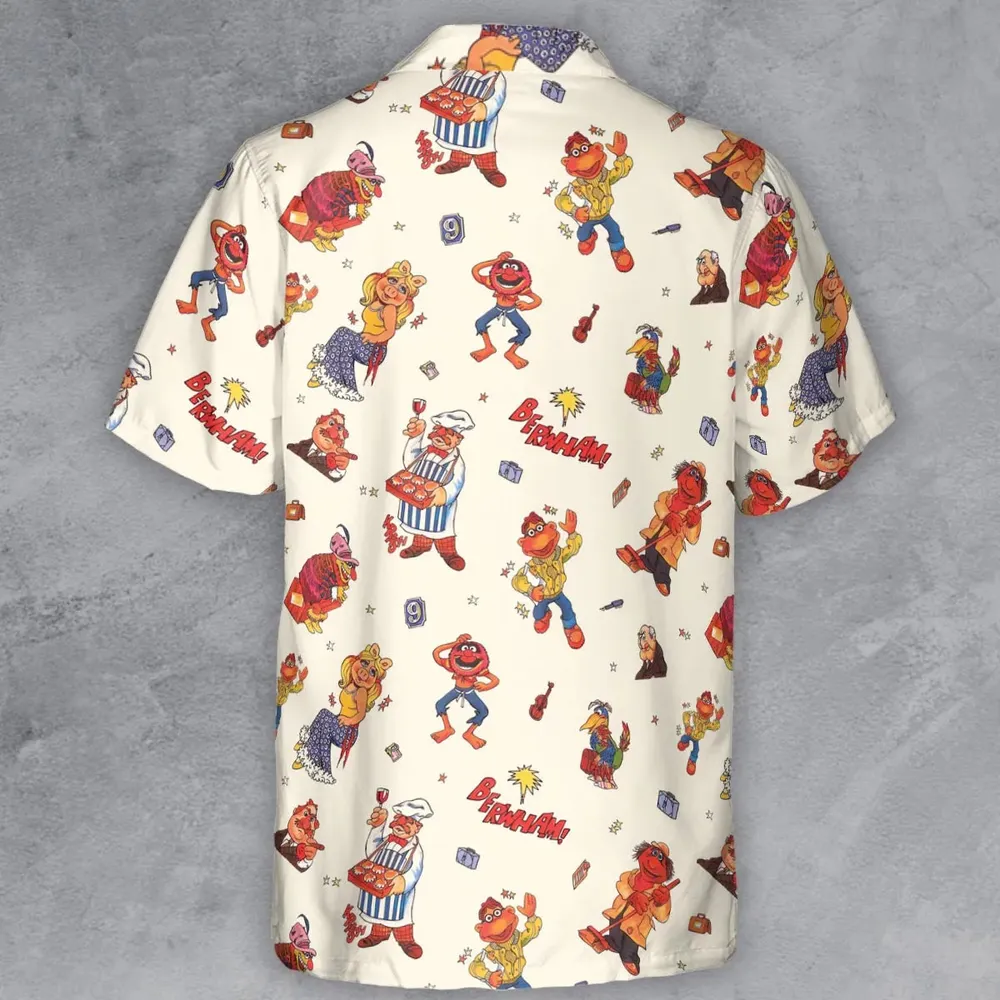Backstage Inspired The Muppets Button Down Shirt - 3