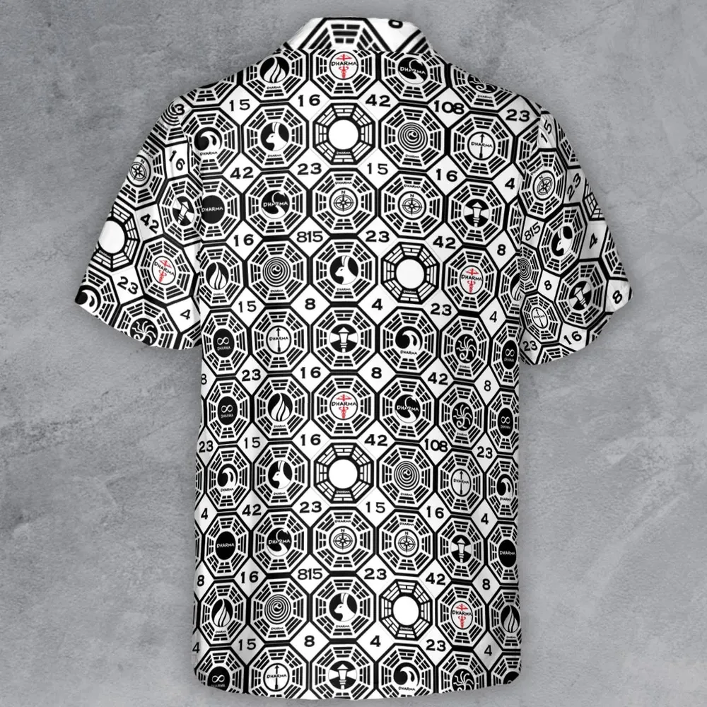 Dharma Lost Button Down Shirt - 3