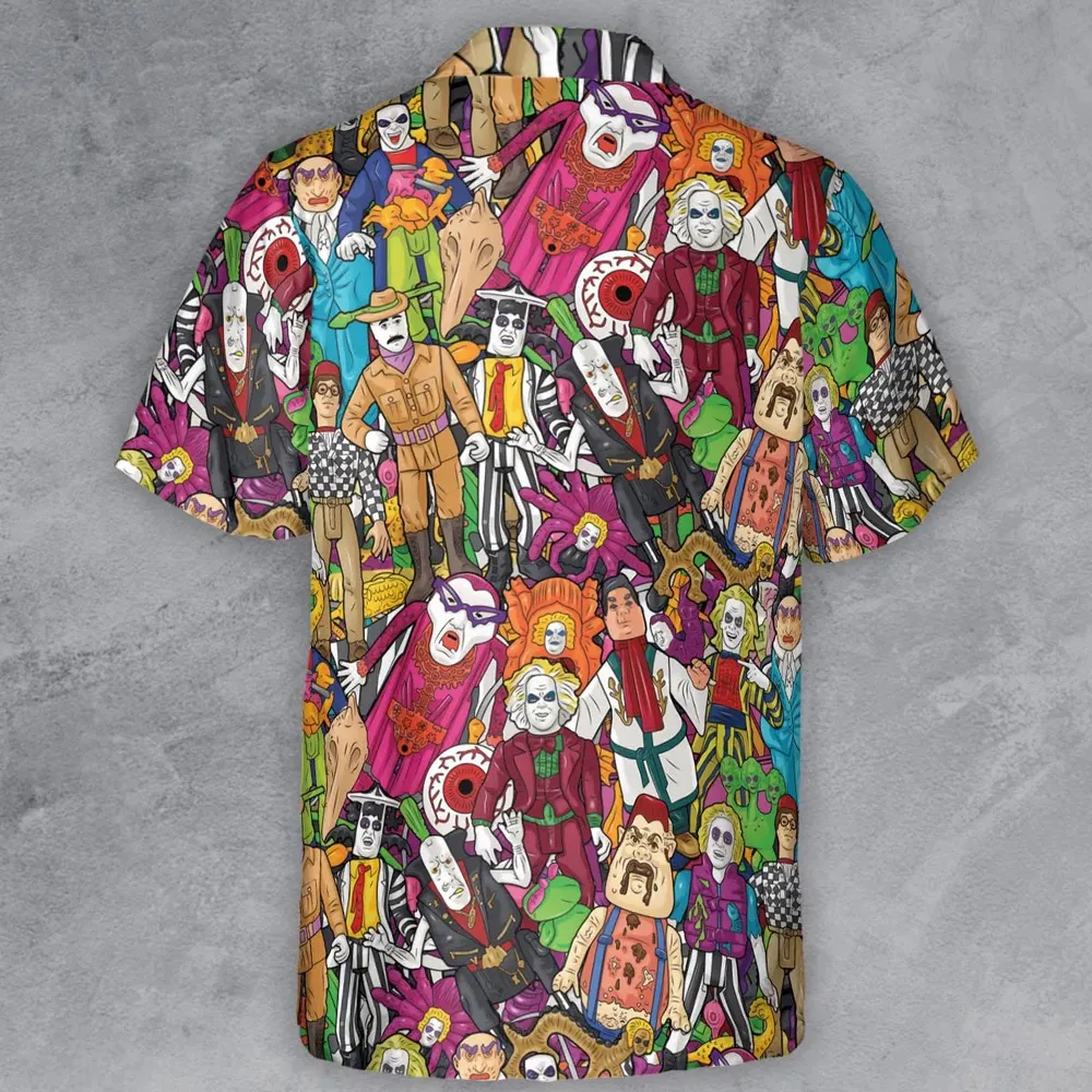 Beetlejuice Toybox Button Down Shirt - 3