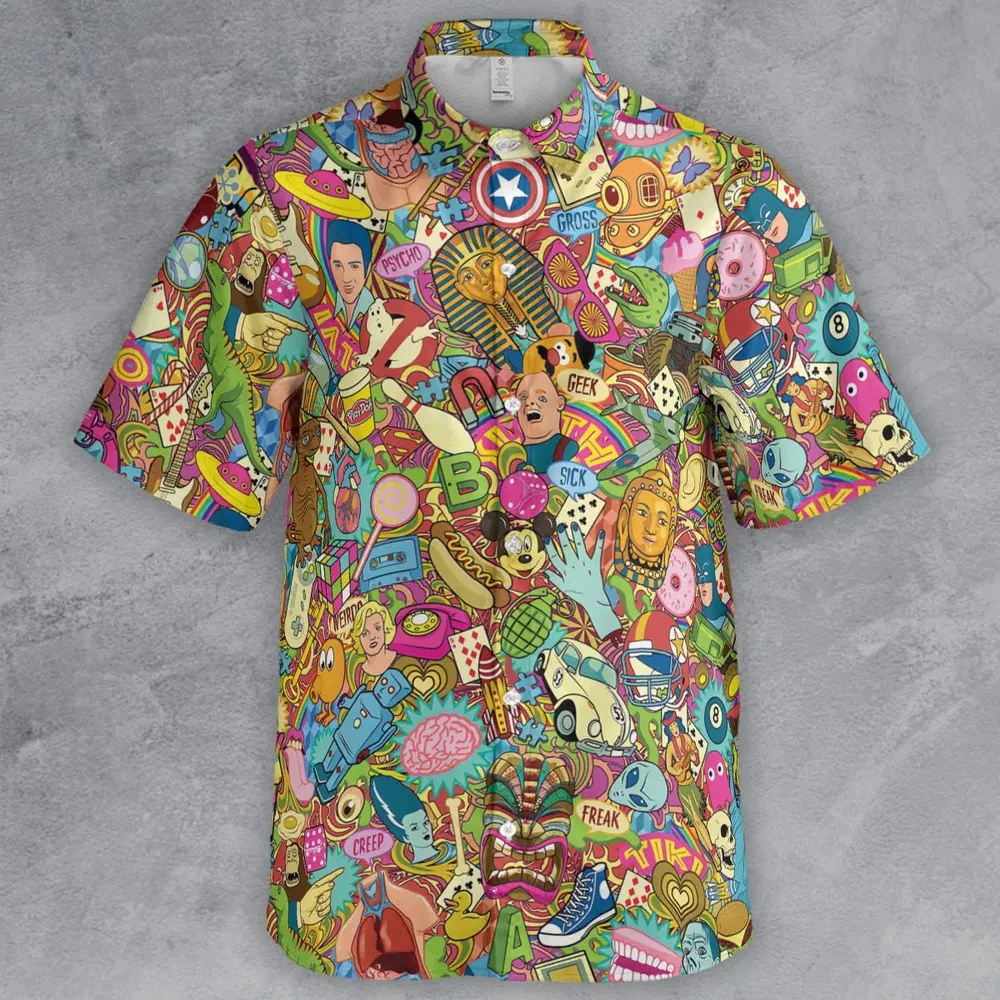 Nostalgia Toys Pop Culture Toys Button Down Shirt - 2