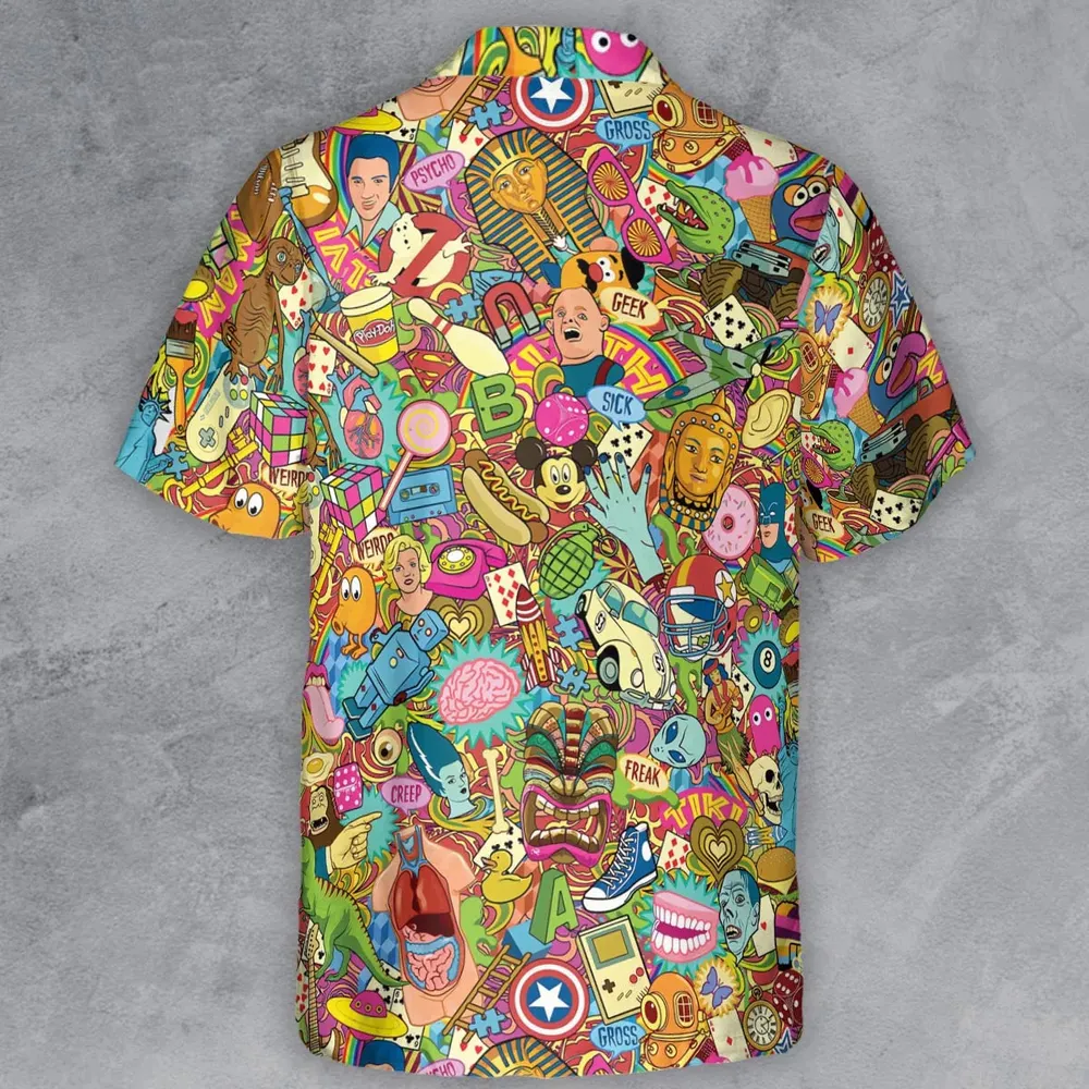 Nostalgia Toys Pop Culture Toys Button Down Shirt - 3