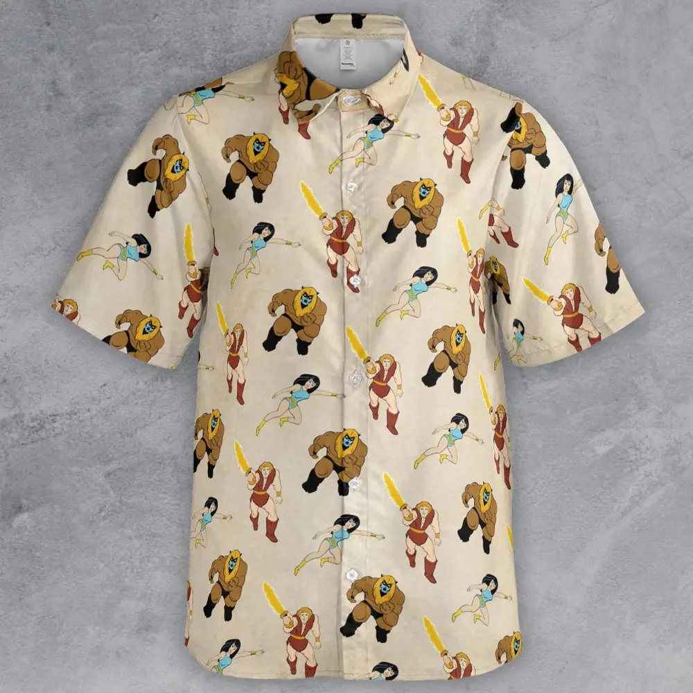 Thundarr the Barbarian Button Down Shirt - 2