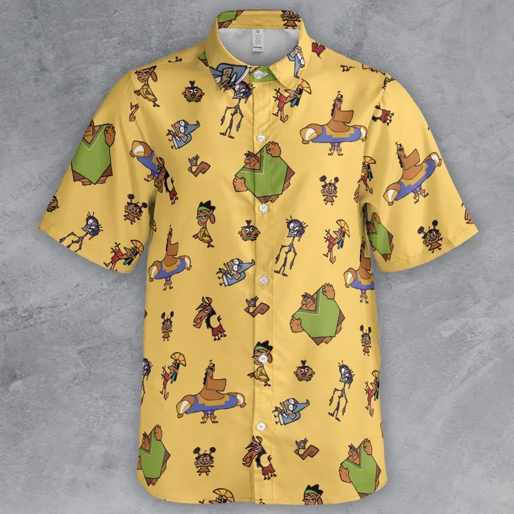 Groovy Threads The Emperor's New Groove Button Down Shirt - 2