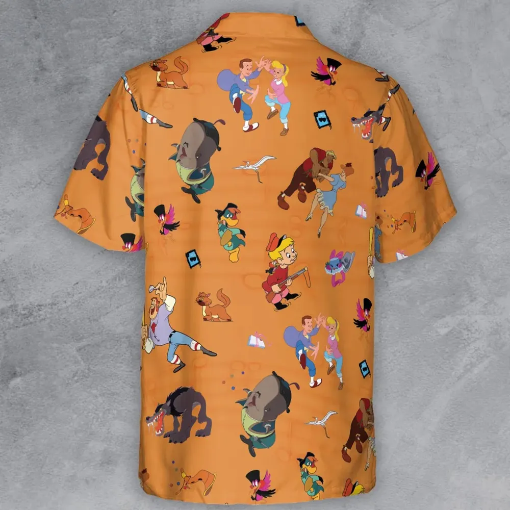 Make Mine Music Characters Button Down Shirt - 3