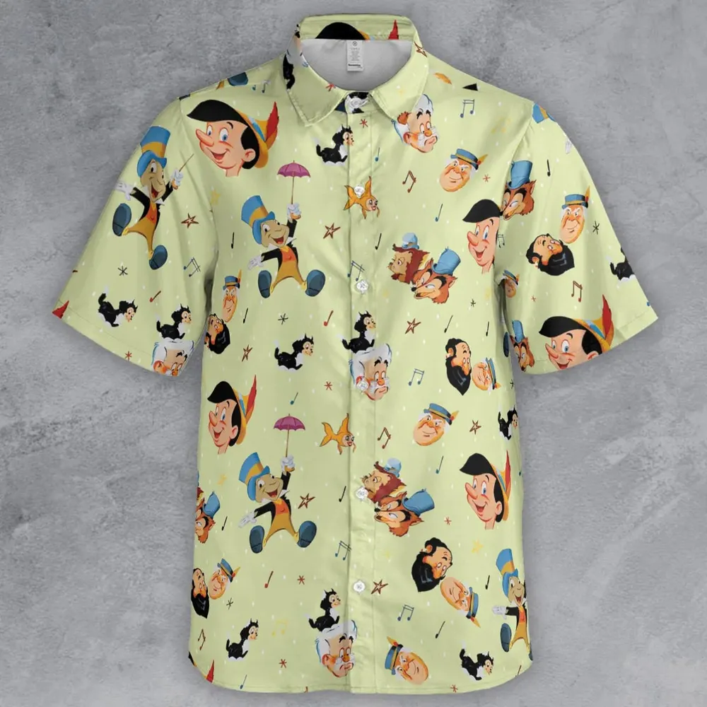 I Can't Stop Lying Pinocchio Button Down Shirt - 2