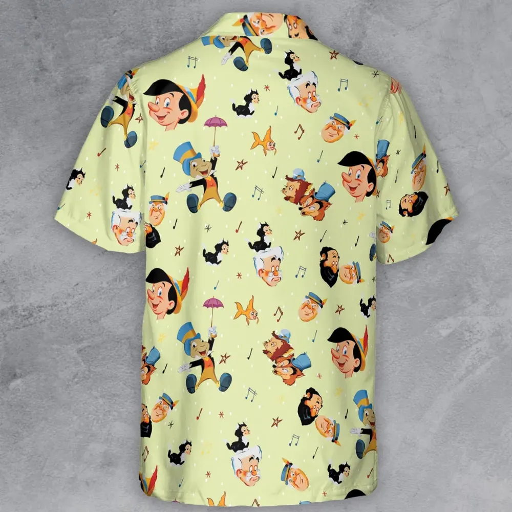 I Can't Stop Lying Pinocchio Button Down Shirt - 3