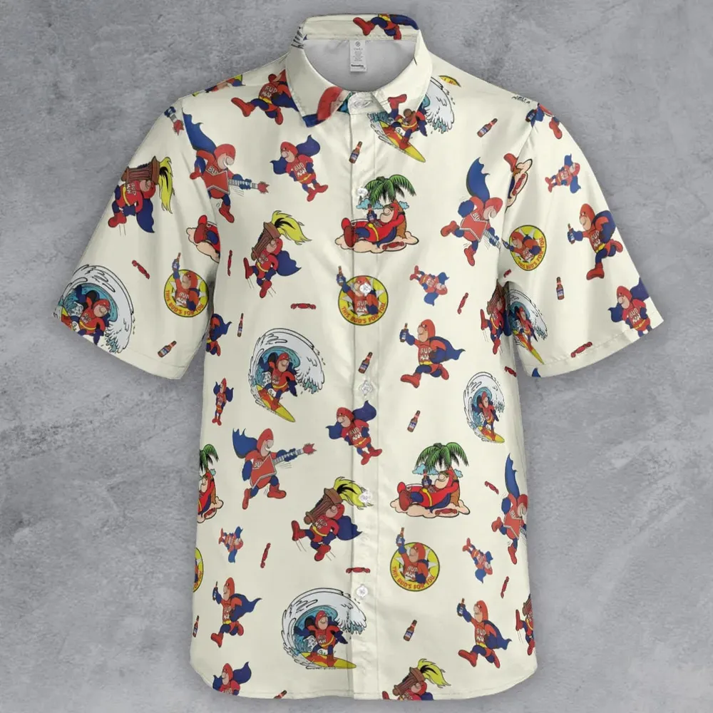 Budweiser Bud Man Button Down Shirt - 2