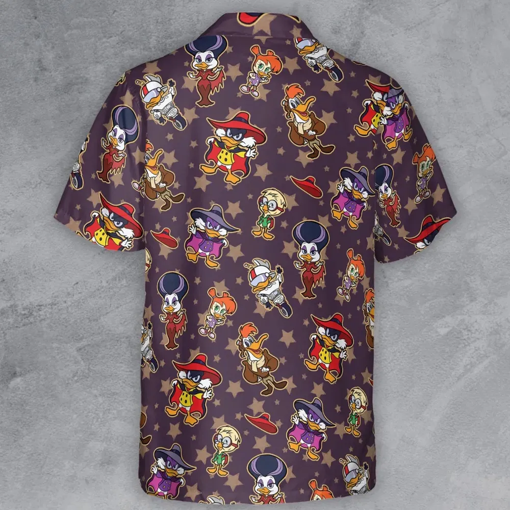 Duck Power Darkwing Duck Button Down Shirt - 3