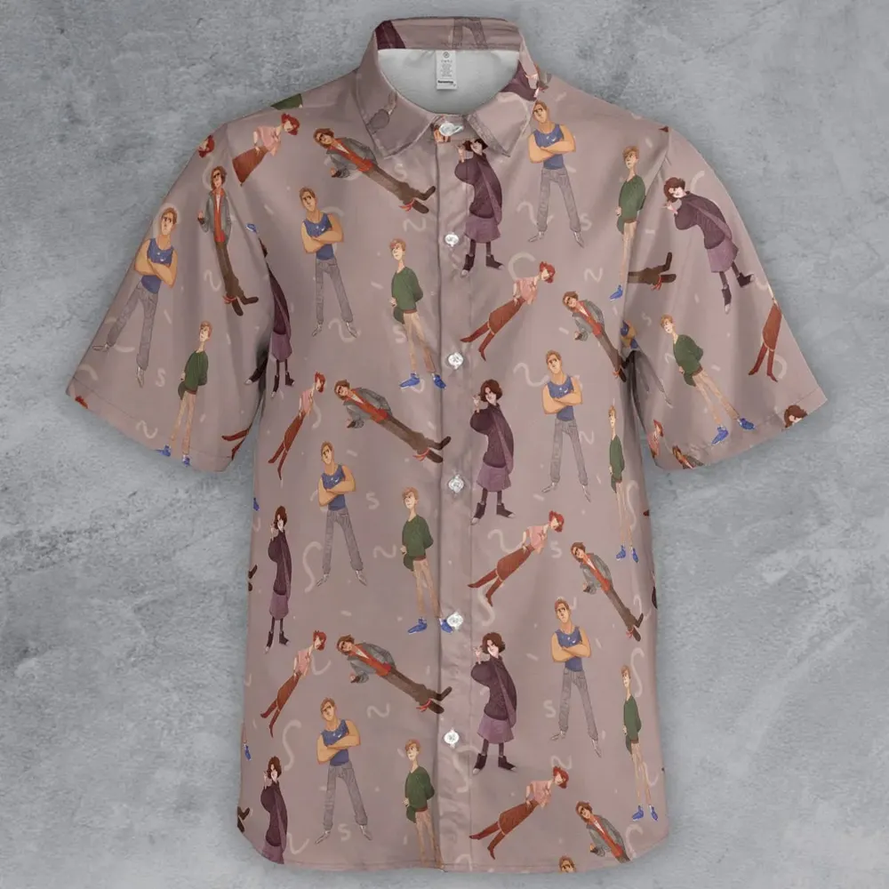 High School Icons The Breakfast Club Button Down Shirt - 2