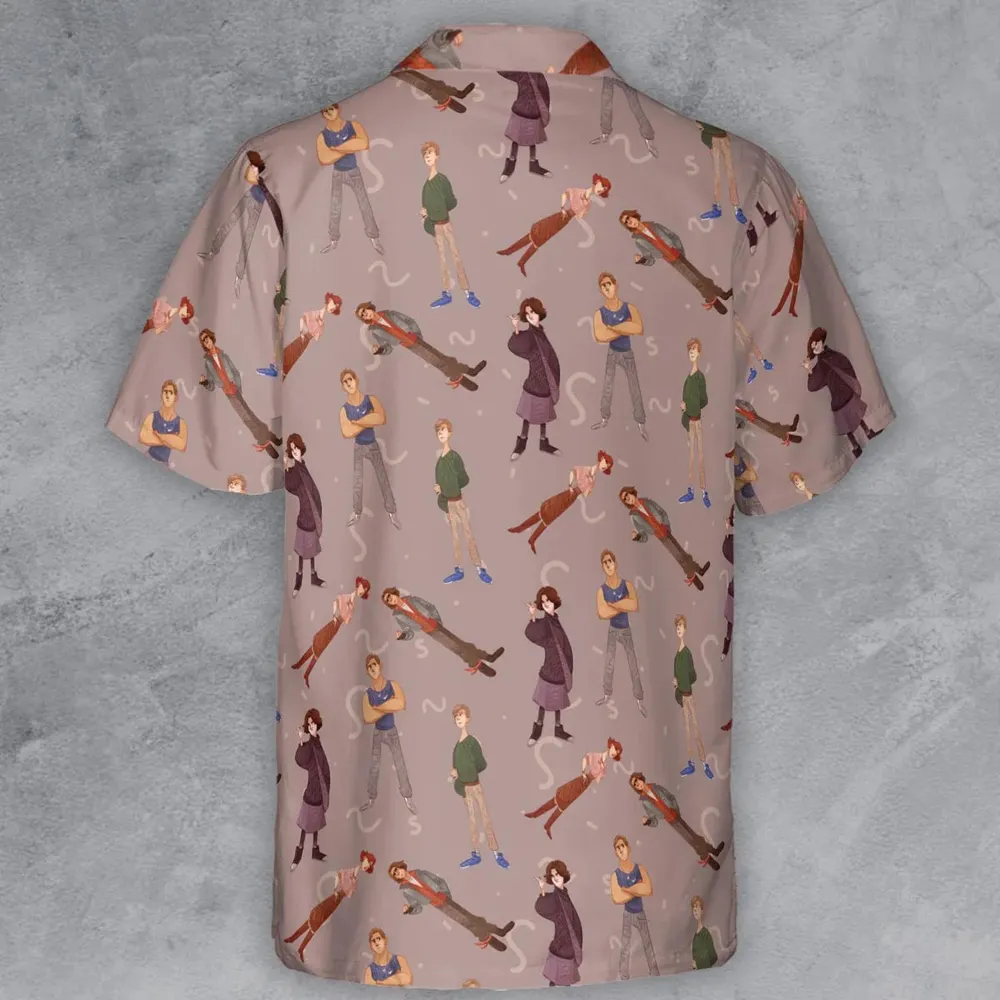 High School Icons The Breakfast Club Button Down Shirt - 3