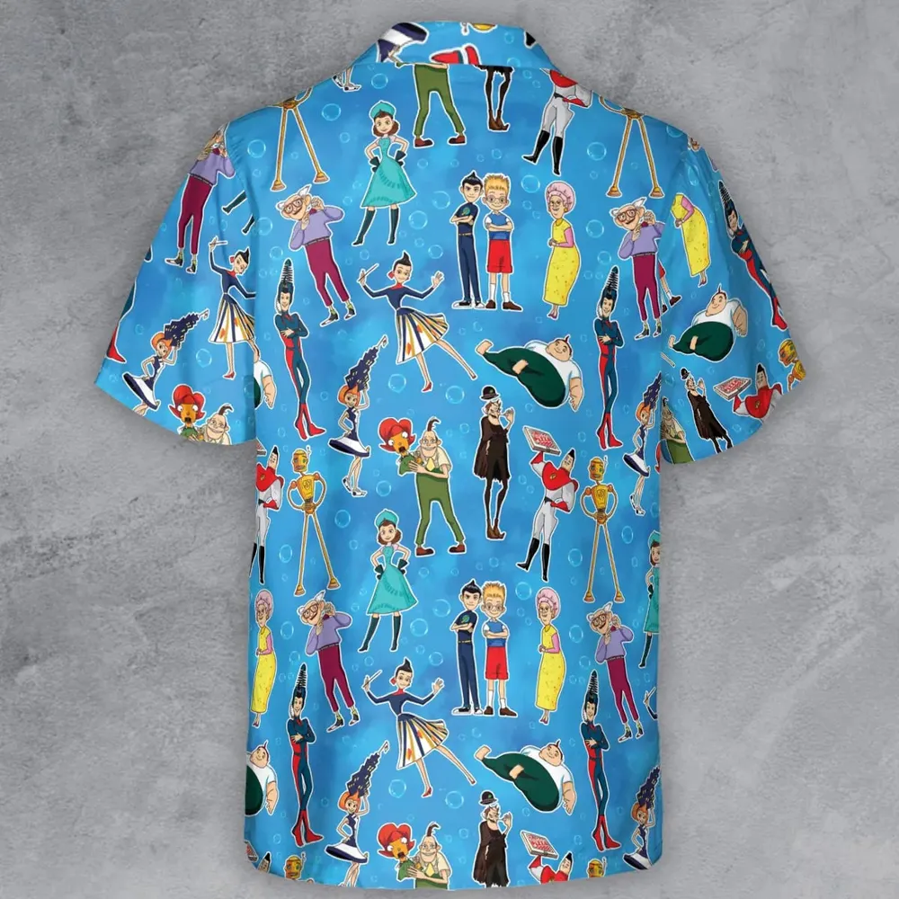 Keep Moving Forwards  Meet The Robinsons Button Down Shirt - 3