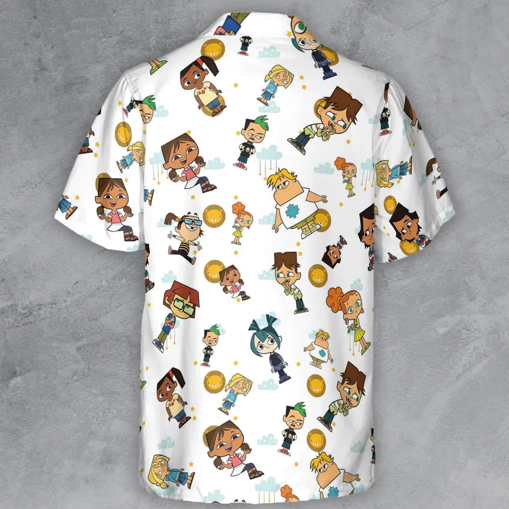 Drama Llamas Total Drama Button Down Shirt - 3