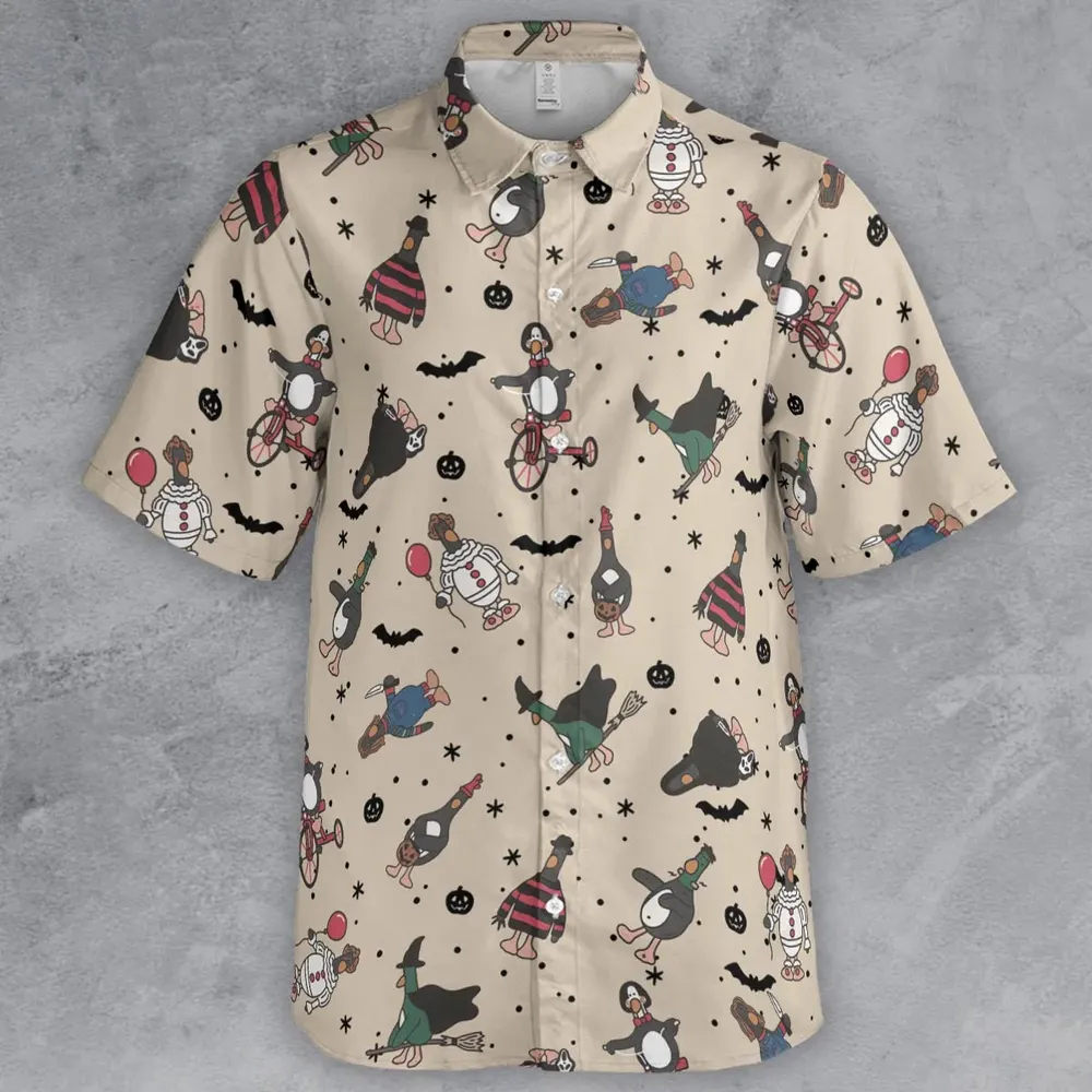 Quack Killer Horror Button Down Shirt - 2