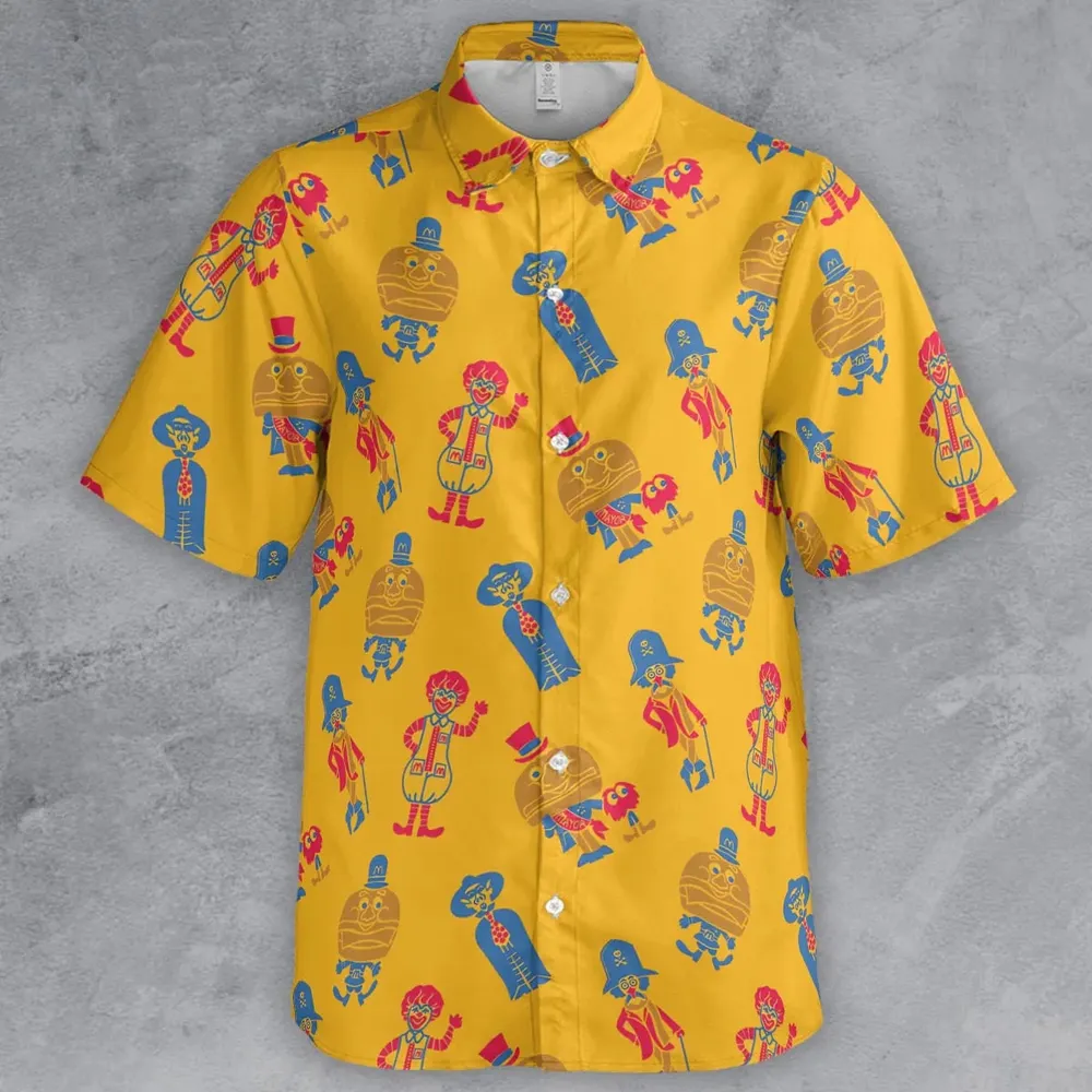 Mcdonaldland Lineup Button Down Shirt - 2