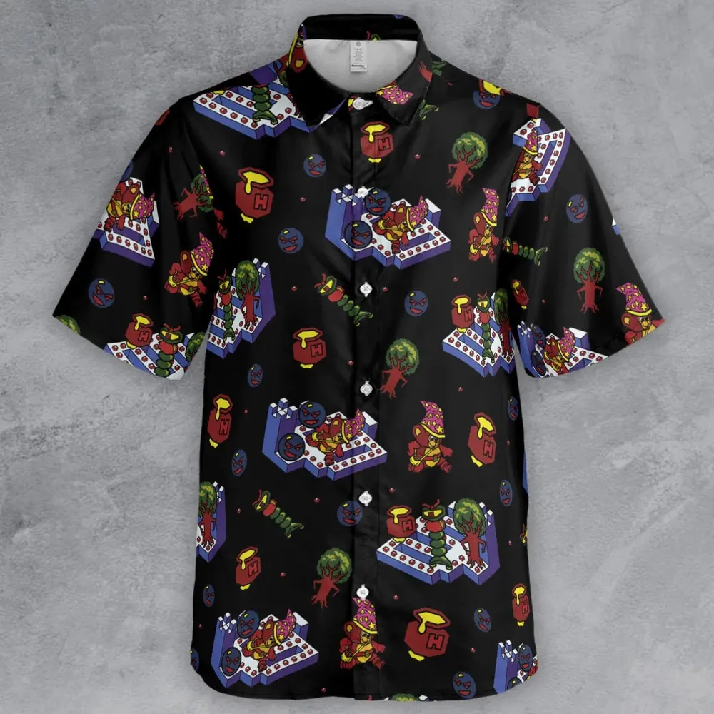 Bentley Bear Crystal Castles Button Down Shirt - 2