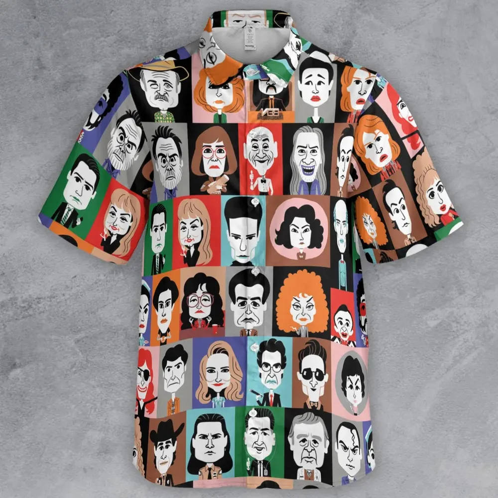 Twin Peaks Characters Button Down Shirt - 2