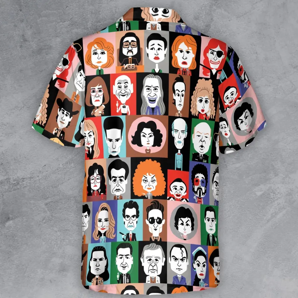 Twin Peaks Characters Button Down Shirt - 3