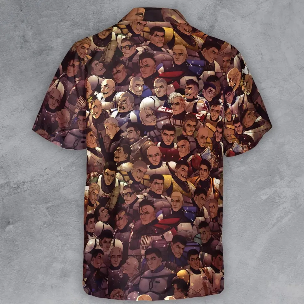 Clones-only Star Wars Button Down Shirt - 3