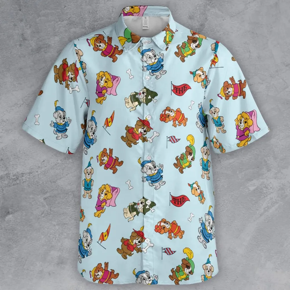 Pup Power The Biskitts Button Down Shirt - 2